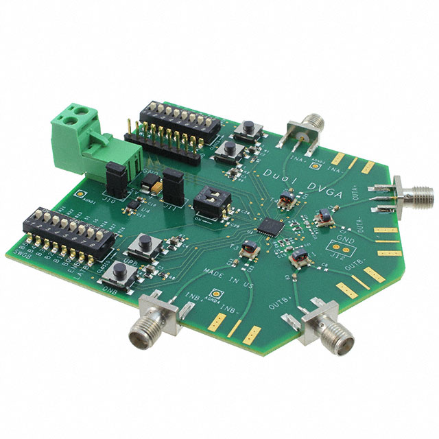 LMH6517 2 - Dual Channels per IC Variable Gain Amplifier Evaluation Board